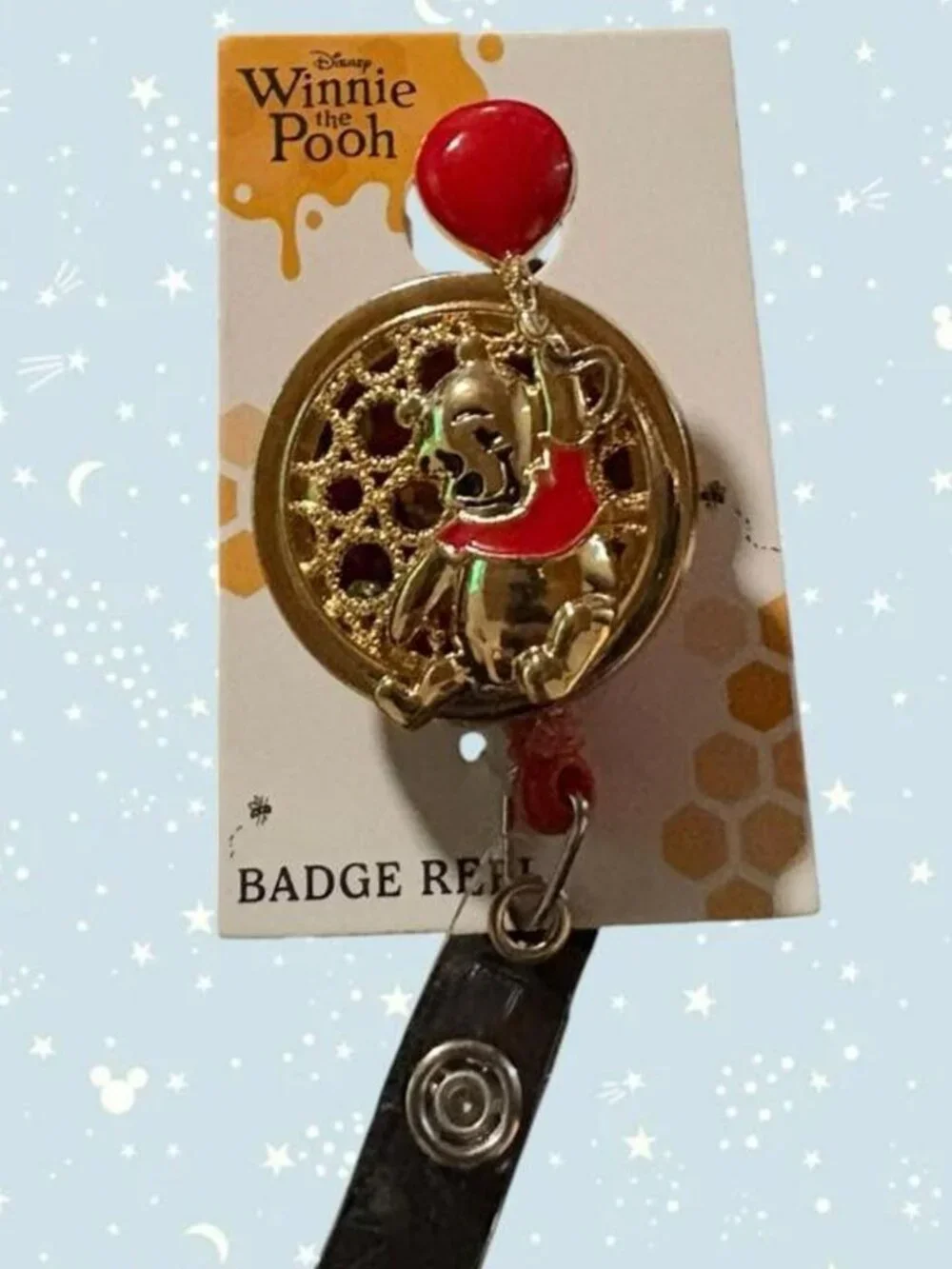 Disney Winnie the Pooh badge reel